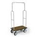 Forbes Industries 2496 Economy Luggage Cart w/ Carpeted Deck 1 image