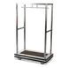 Forbes Industries 2545DB-SS Brushed Steel Specialty Luggage Cart w/ T-Hanger Bar 1 image