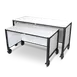 Forbes Industries 3740 Mirage Outdoor Nesting Table Set, (2) Tables 2 image