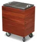 Forbes Industries 4426 Ice Restocking Cart w/ Insulated Ice Bin, Drain, Indoor/Outdoor 1 image