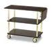 Forbes Industries 4541 Standard Service Cart w/ (3) Laminated Shelves, (1) Drop Leaf 1 image