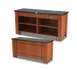 Forbes Industries 5986 Waiter's Station w/ (3) Drawers and (2) Shelves, Avonite Top 1 image