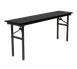 Forbes Industries 600-1896B-### 600 Series Training Folding Table, Rectangular, 18" x 96" x 30"H, Laminate Surface, Plywood Core 1 image
