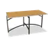 Forbes Industries 7044L-48 EcoFlex Elite Lam Series Folding Table, 36" x 72" x 48", Textured Black Steel, Two-Sided Laminate Top 1 image