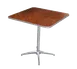Forbes Industries HOTRI30-SK Dining Height Indoor 200 Series Triangle Pedestal Table 1 image