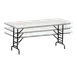 Forbes Industries PT3060-AD Polylite Banquet Folding Table, Rectangular 30" x 60", Adjustable Height 22" to 32" 1 image