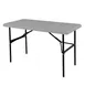 Forbes Industries RS2460CC-CC Resilient IndestrucTableTOOSeries Folding Table, 24" x 60" x 29"H, Lightweight, 2" Thick Polyethylene Top 1 image