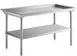 Klinger's DST3073 73" Stainless Steel Dish Sorting Table with Undershelf, 16 Gauge 1 image