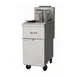 Winco NGGF-40-NG Full Pot Floor Model Gas Fryer 1 image