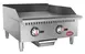 Hubert 29Y-007 24" Countertop Gas Griddle with Thermostatic Controls 1 image