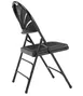 National Public Seating 1110 Fan Back Folding Chair with Triple Brace Double Hinge, Blue (Pack of 4) 2 image