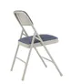 National Public Seating 2205 Nps® 2200 Series Deluxe Fabric Upholstered Folding Chair w/ 480 lbs Capacity - Pack of 4 2 image