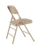 National Public Seating 2301 2300 Series Premium Folding Chair w/ Deluxe Fabric Upholstered Waterfall Seat and Contour Back - Pack of 4 2 image