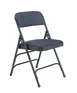 National Public Seating 2304 NPS 2300 Series Premium Folding Chair w/ 480 Ib. Weight Capacity - Pack of 4 1 image