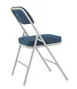 National Public Seating 3215 Nps® 3200 Series Premium Upholstered Regal Blue Folding Chair (Pack of 2) 2 image