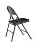 National Public Seating 510 NPS 50 Series All-Steel Black Folding Chair (Pack of 4) 2 image