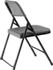 National Public Seating 820 NPS® 800 Series Premium Lightweight Charcoal Slate Plastic Folding Chair (Pack of 4) 2 image