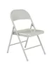 National Public Seating 902 Basics by NPS® 900 Series All-Steel Grey Folding Chair (Pack of 4) 1 image