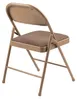 National Public Seating 973 Basics by NPS® 900 Series Star Trail Brown Fabric Padded Folding Chair (Pack of 4) 2 image
