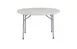 National Public Seating BT48R NPS® 48" Heavy Duty Round Folding Table, Speckled Grey 1 image