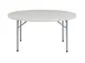 National Public Seating BT60R NPS 60" Heavy Duty Round Folding Table, Speckled Grey 1 image