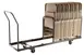 National Public Seating DY-35 NPS® Folding Chair Dolly for Vertical Storage, 35 Chair Capacity 2 image