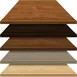 Oak Street EPO3636 Square Wood Table Top, 36x36, 2 Inch Thick, Oak Faced Engineered Wood 1 image