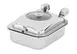 Spring USA 2474-6/13 Induction Server, 8.5"W x 12"D x 5.75"H, 1.7 Qt, Stainless Steel Cover, 18/10 2 image