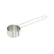 Winco MCPL-033C Measuring Cup, 1/3-Cup, 6" Wire Handle, Stainless Steel 1 image