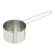 Winco MCPL-175C Measuring Cup, 1-3/4-Cup, 6" Wire Handle, Stainless Steel 1 image