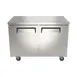 Hubert 146201 48" 2-Door Undercounter Freezer, Stainless Steel, 11.9 cu. ft., Digital Temp Control 1 image