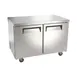 Hubert 146201 48" 2-Door Undercounter Freezer, Stainless Steel, 11.9 cu. ft., Digital Temp Control 2 image