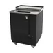 Hubert 164956 Kratos 67K-150 Bottle Cooler 26.43" W 4.1 cu ft Black Opener33‑40°F R290a 240 W Casters 2 image