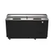 Hubert 178554 67K-152 Bottle Cooler, 64.5" W, 17.5 cu.ft, Black With Steel Top, 33‑40°F, R290a, 264W 1 image
