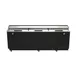 Hubert 208072 Kratos 67K-153 Bottle Cooler, 95.25" Width, 33 Cu Ft, Black Top, Built-In Opener 1 image