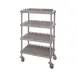 Quantum QPM245468PDR2 Millenia 4-Tier Mobile Drying Rack, 54W x 24D x 68H, Gray Finish 1 image