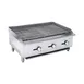 Hurakan HKN-CBG36 A/W 36" Countertop Gas Charbroiler, 3 Burners, Manual Controls, 90.000 BTU 1 image