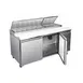 Hurakan HKN-PZ71R2 E/S 71" Refrigerated Pizza Prep Table, 2-Door, 9 X 1/3 Pans Capacity 3 image