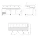 Hurakan HKN-PZ93R3 E/S 92" Refrigerated Pizza Prep Table, 3-Door, 12 X 1/3 Pans Capacity 2 image