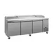 Hurakan HKN-PZ94R3D 94" Refrigerated Pizza Prep Table 3-Door, 12 X 1/3 Pans Capacity 3 image