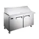 Hurakan HKN-SPMT48R2S 48" Mega Top Sandwich Prep Table, 2 Door, 9.5 cu. ft. 1 image