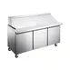 Hurakan HKN-SPMT71R3E 70" Mega Top Sandwich Prep Table, 3-Door, 19.5 cu. ft. 3 image