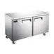 Hurakan HKN-UC36F2C 36" 2-Door Undercounter Freezer, Stainless Steel, 9.68 cu. ft. 1 image