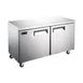 Hurakan HKN-UC61R2S 60" 2-Door Undercounter Refrigerator, Stainless Steel, 17.2 cu. ft. 4 image