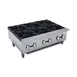 Hurakan HKN-XRCG36-6 A/W 36" Countertop Gas Hotplate w/ 6 Burners, Manual Control, 150.000 BTU 1 image