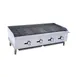 Hurakan HKN-CBG48 A/W 48" Countertop Gas Charbroiler, 4 Burners, Manual Controls, 120.000 BTU 1 image