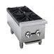 Hurakan HKN-XRCG12-2  A/W 12" Countertop Gas Hotplate w/ 2 Burners, Manual Control, 50.000 BTU 1 image