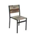 BFM Seating 102CFHR-SB Indoor Chester Chair with Farm House Relic Seat & Back 1 image