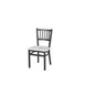 BFM Seating 2090CAWR-SB Indoor Troy Chair with Slat Back, Black 1 image