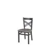 BFM Seating 2130CCSR-SB Indoor Akrin Chair, Black 1 image